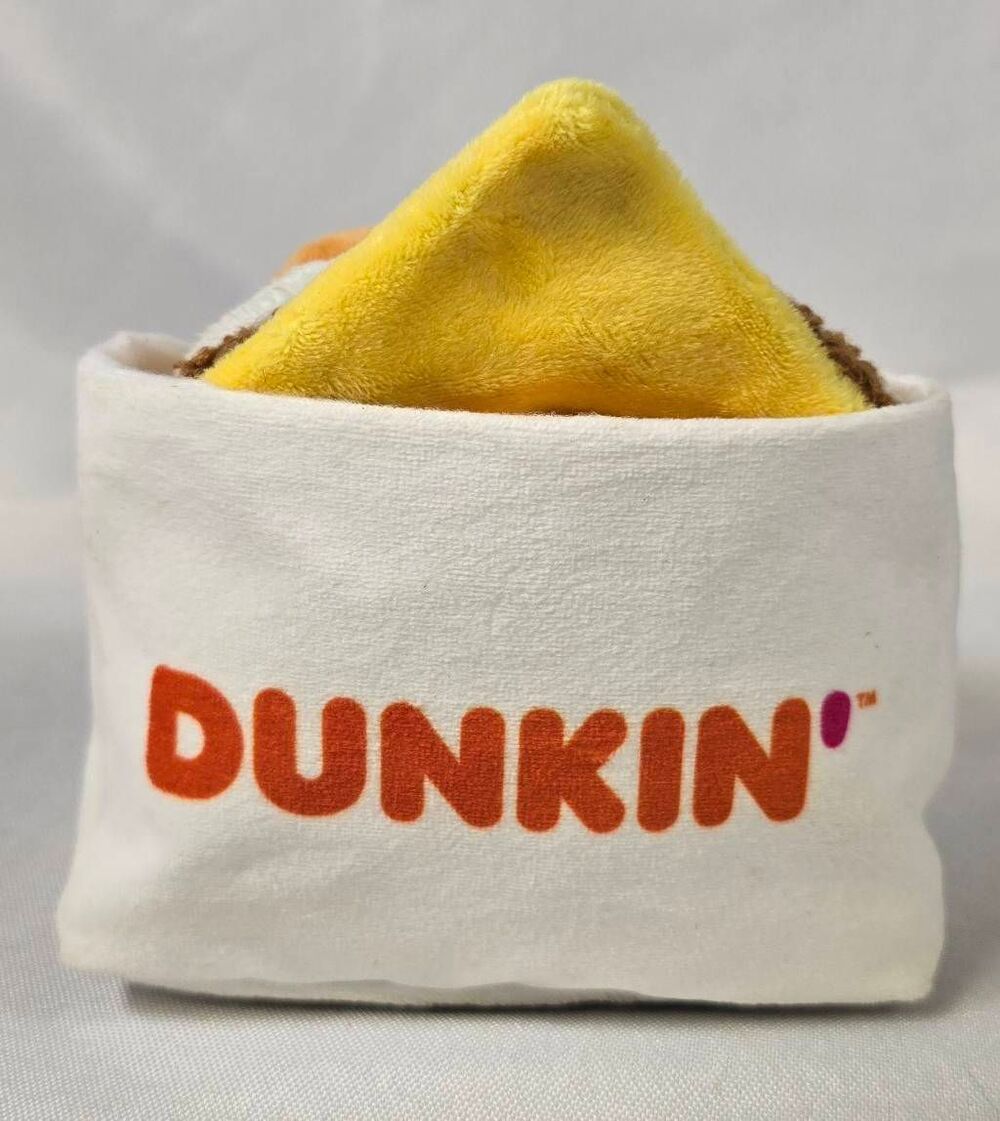Bark Box x Dunkin Donuts Sausage Egg & Cheese Dog Toy